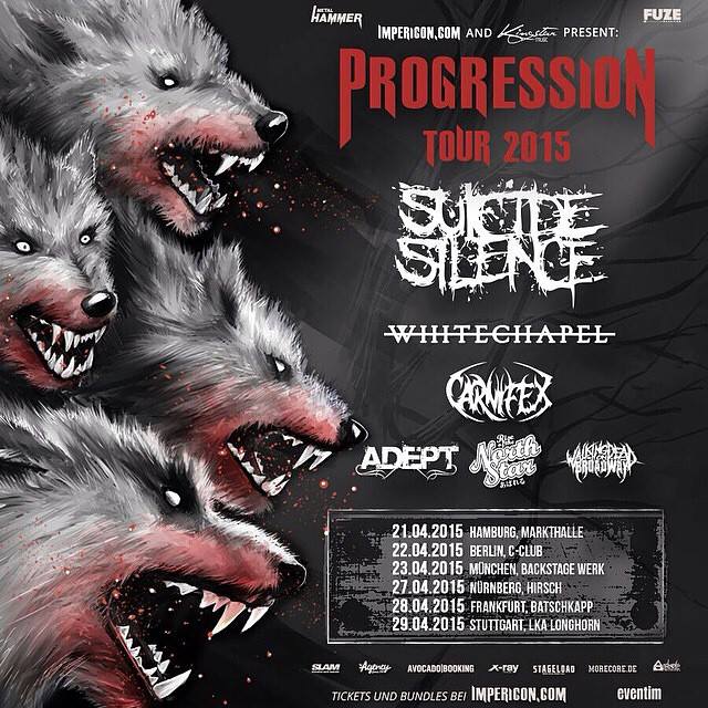 Suicide-Silence-Progression-Tour-poster