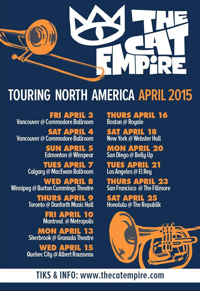 The-Cat-Empire-North-American-Spring-Tour-poster