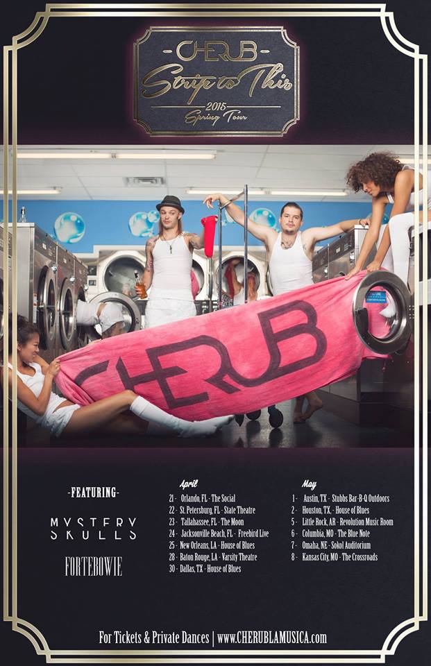 Cherub-Strip-To-This-Spring-Tour-poster