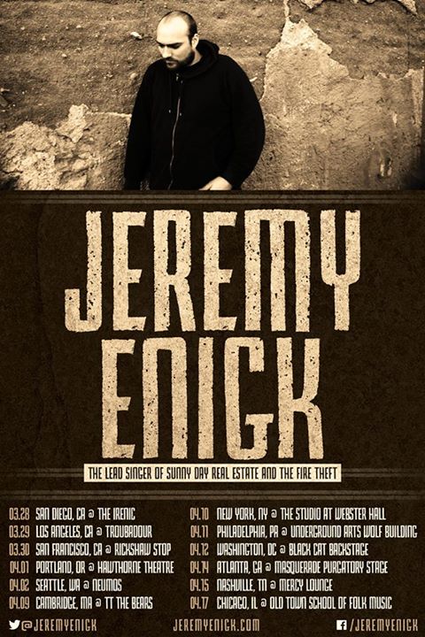 Jeremy Enigk - U.S. Tour - 2015 - Poster