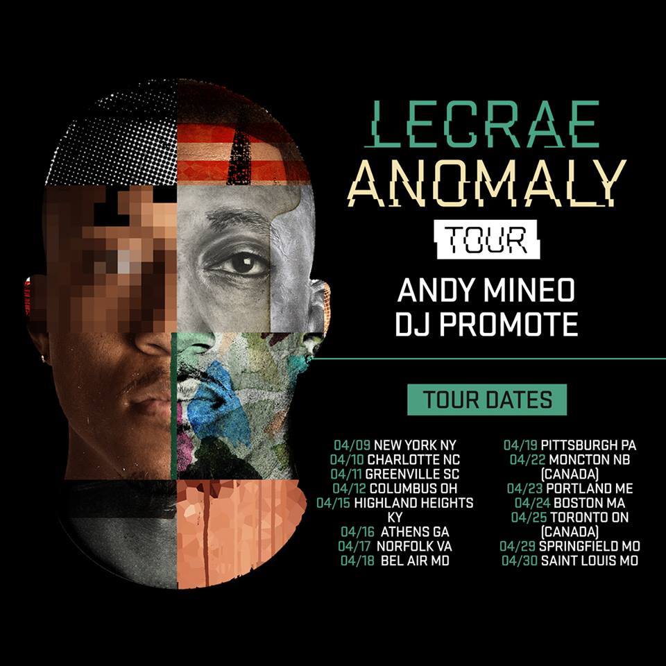 Lecrae - The Anomaly Tour - poster