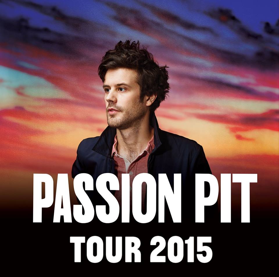 Passion Pit - North American Tour 2015 - poster