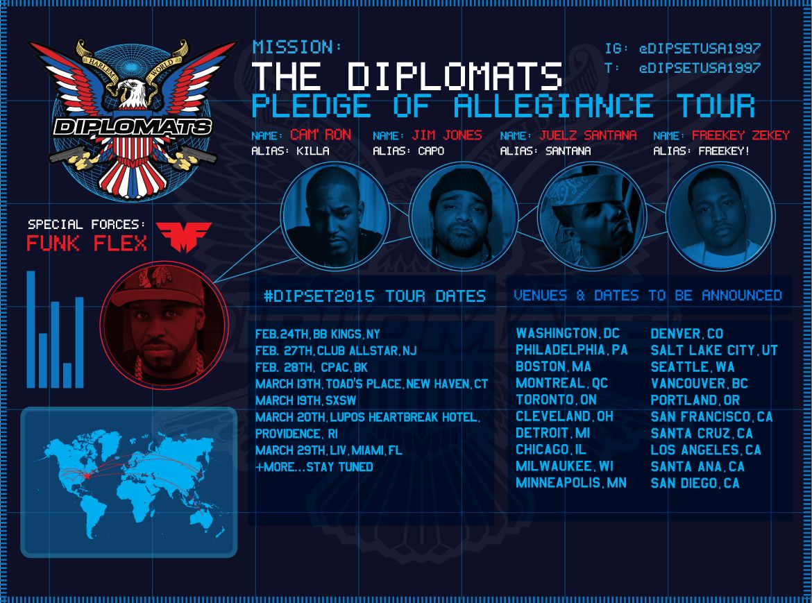 The Diplomats - Tour Poster - 2015
