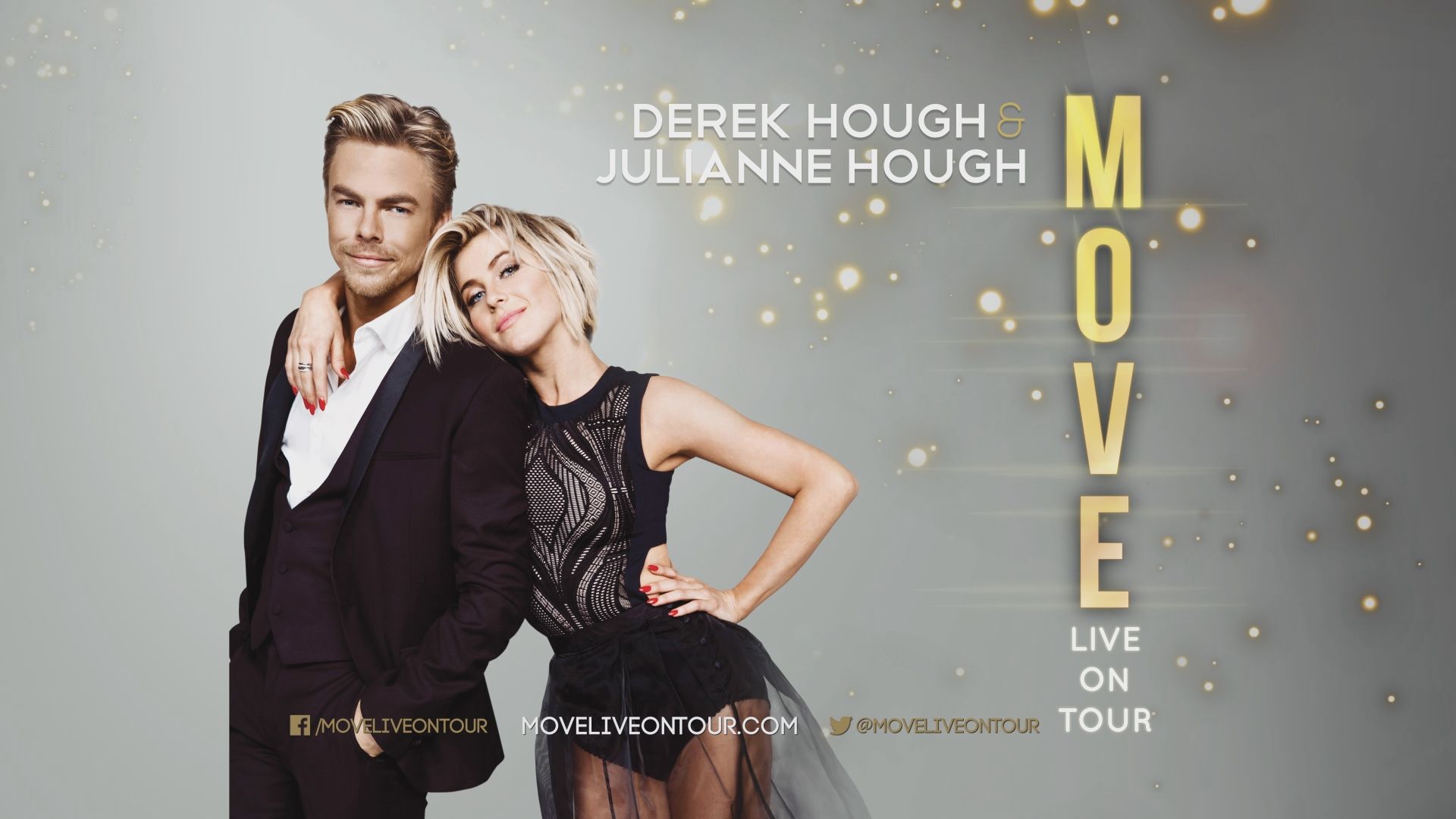 Derek & Julianne Hough - Move Live On Tour - poster