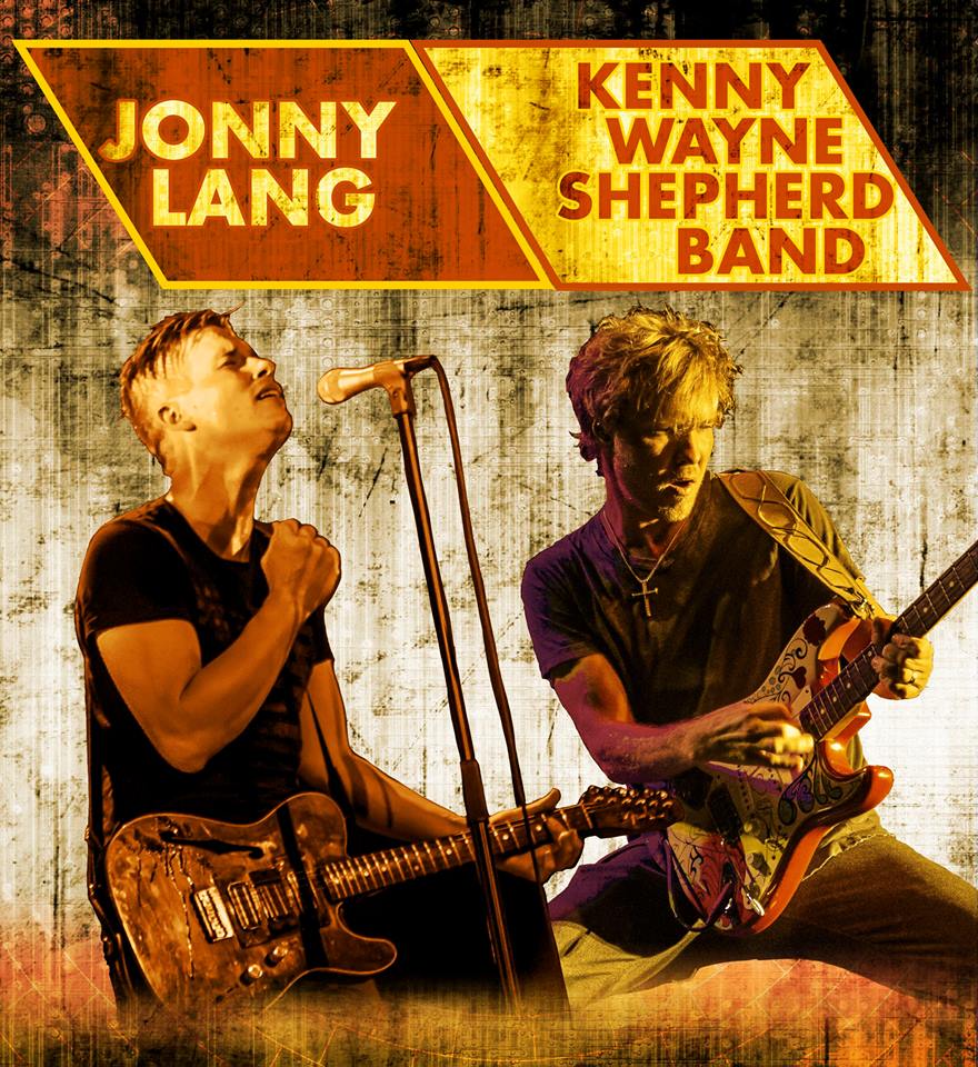 Jonny Lang - Co-Headlining U.S. Tour With Kenny Wayne Shepard Band - poster