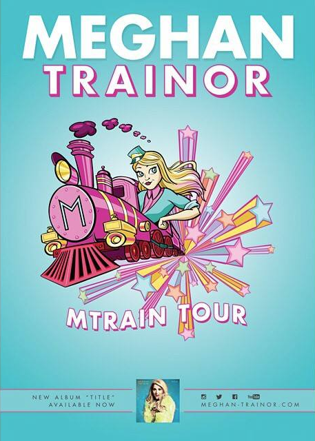 Meghan Trainor - Mtrain Tour - poster