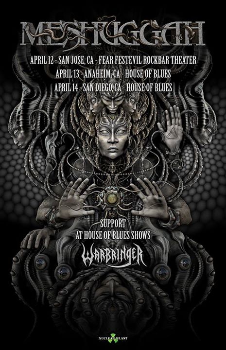 Meshuggah-California-Tour