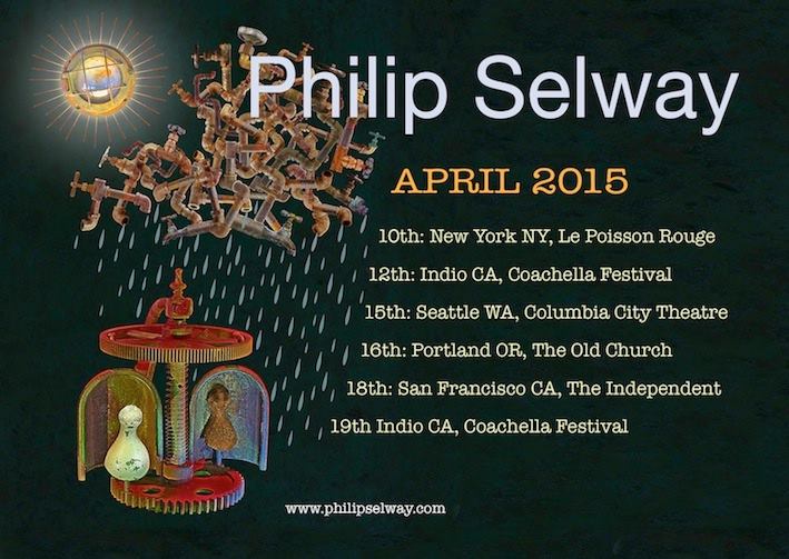 Philip Selway - U.S. Tour - Poster - 2015