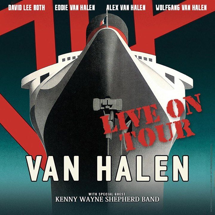 Van Halen - North American Tour 2015 - poster