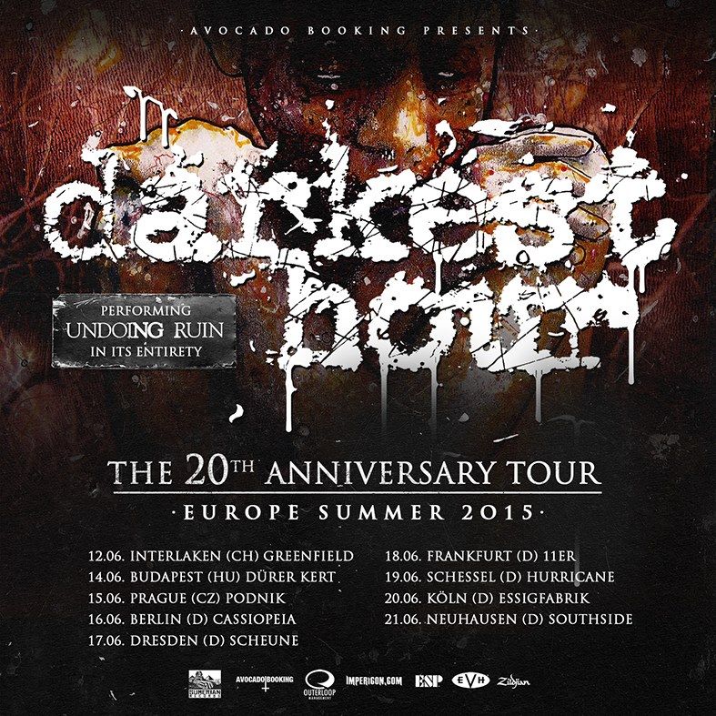 Darkest Hour - 2015 Tour Poster