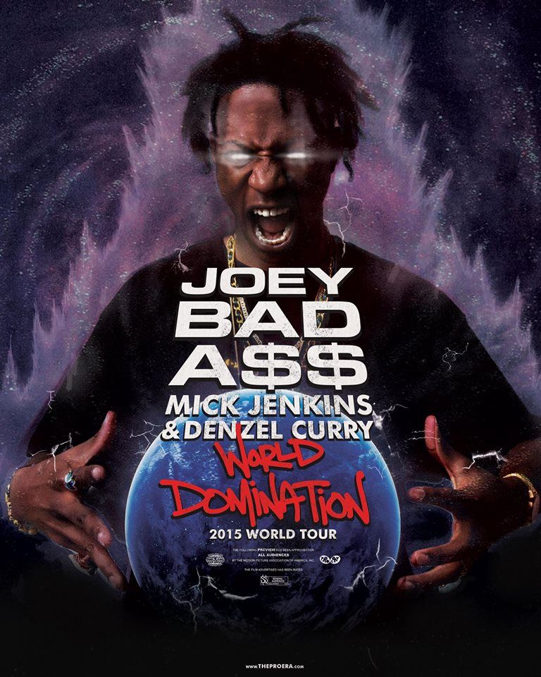 Joey Bada$$ - World Domination Tour - poster