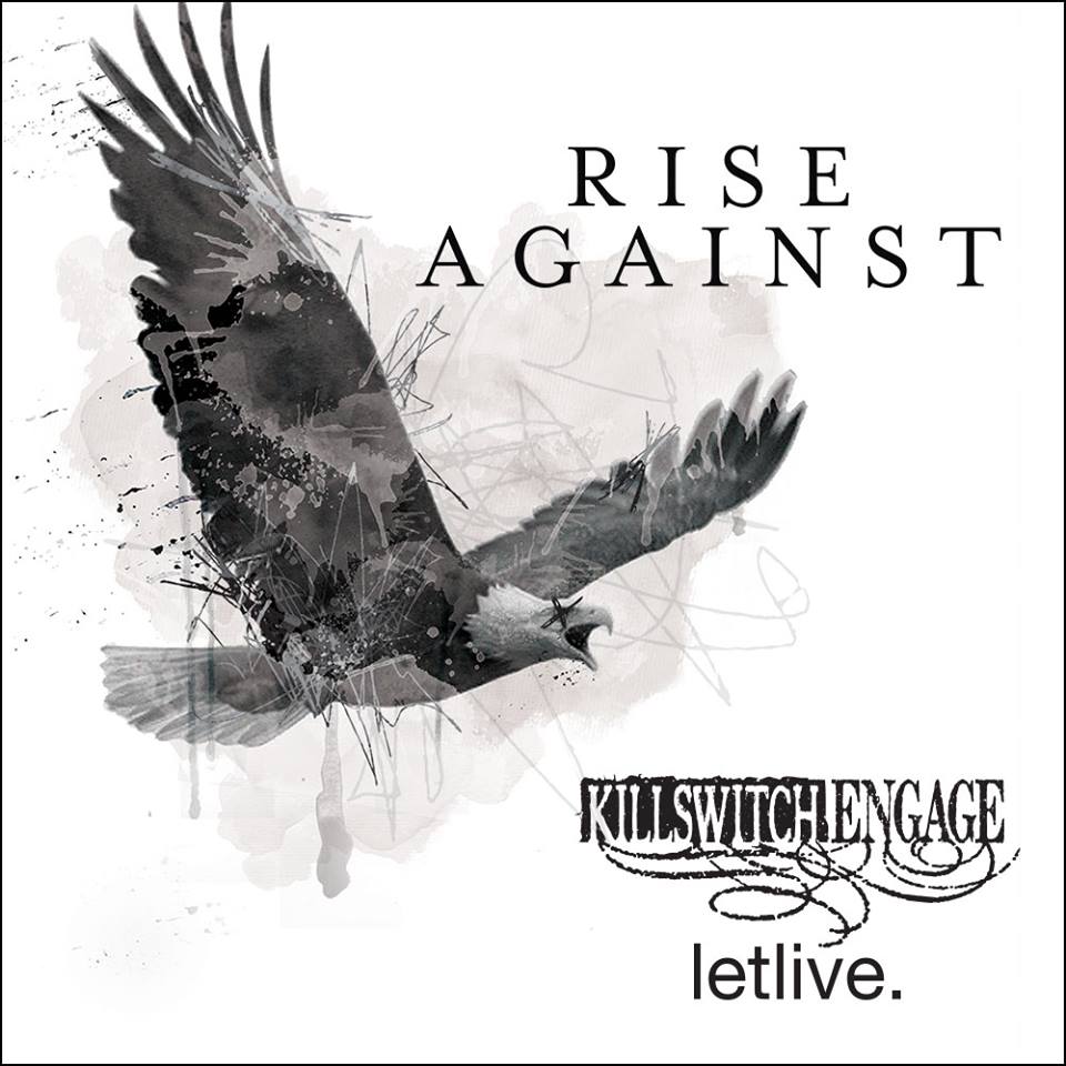 Rise Against - summer 2015 tour - poster