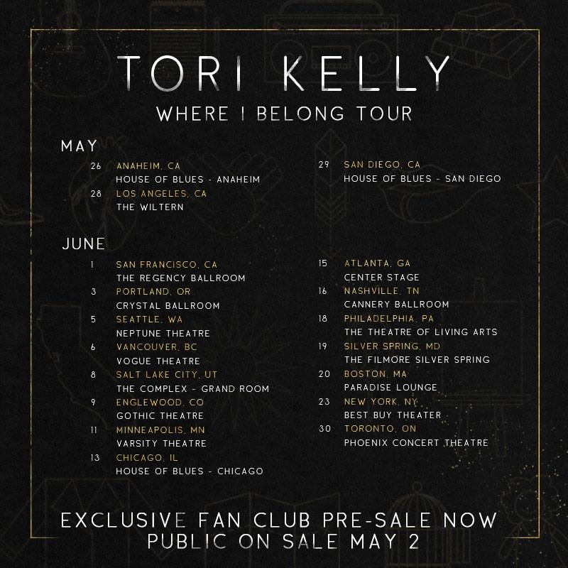 Tori-Kelly-Where-I-Belong-Tour-poster
