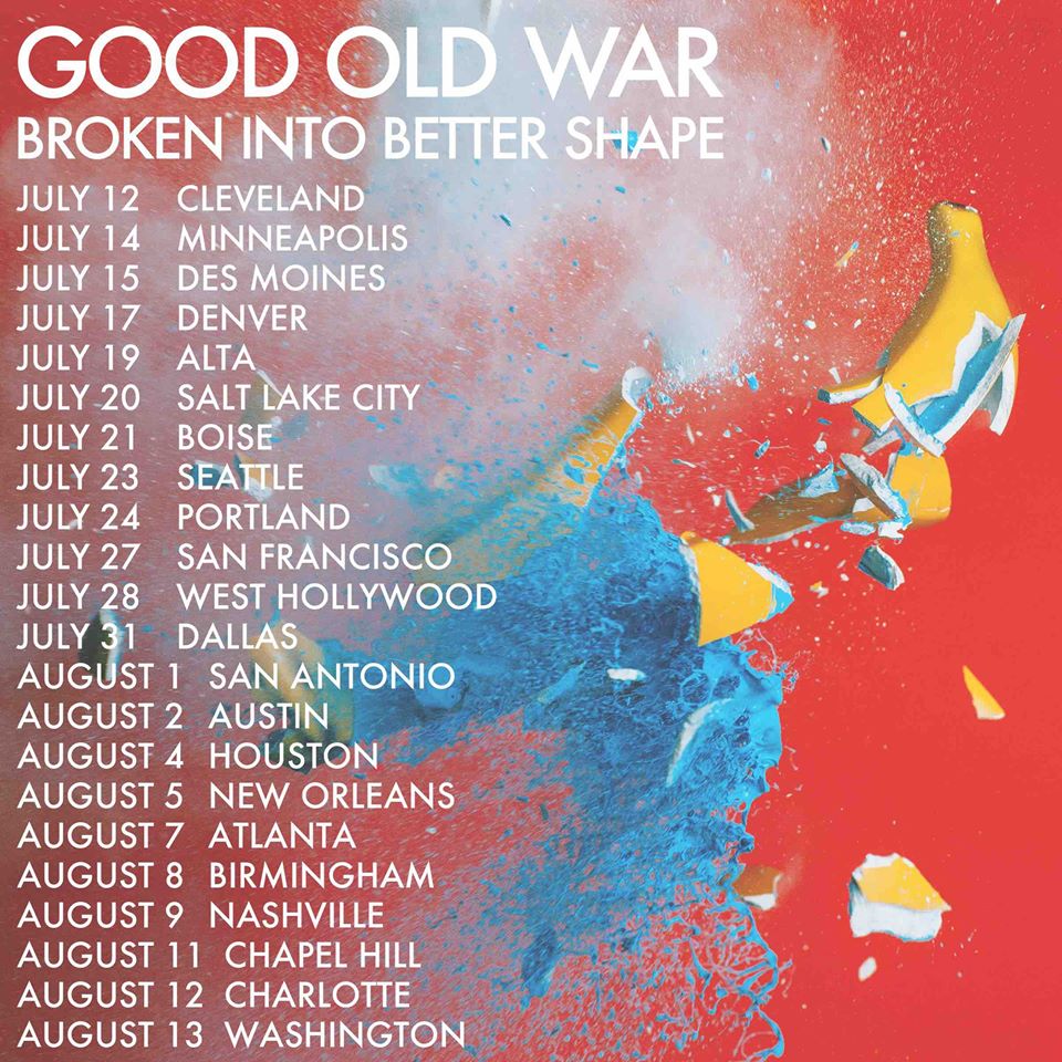 Good Old War - Summer Tour Poster - 2015