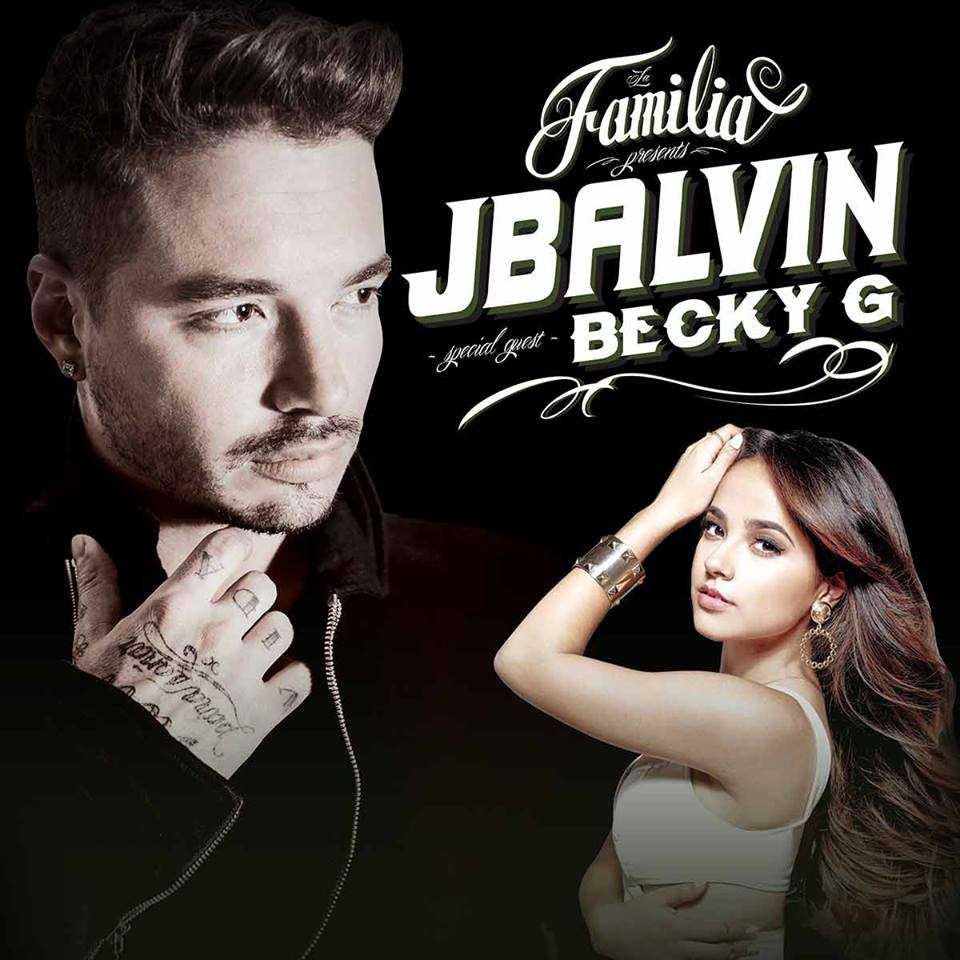 J Balvin - Headlining U.S. Fall Tour 2015 - poster