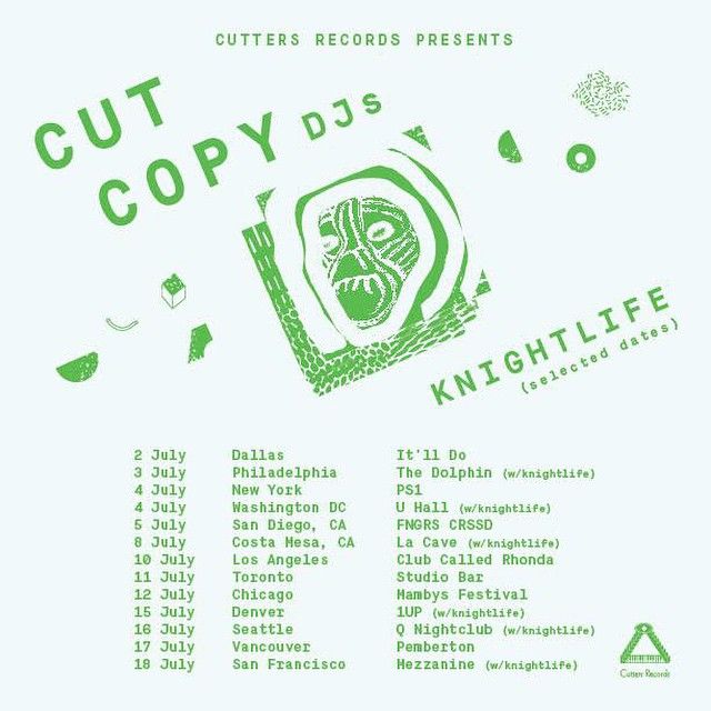 Cut Copy US Tour 2015