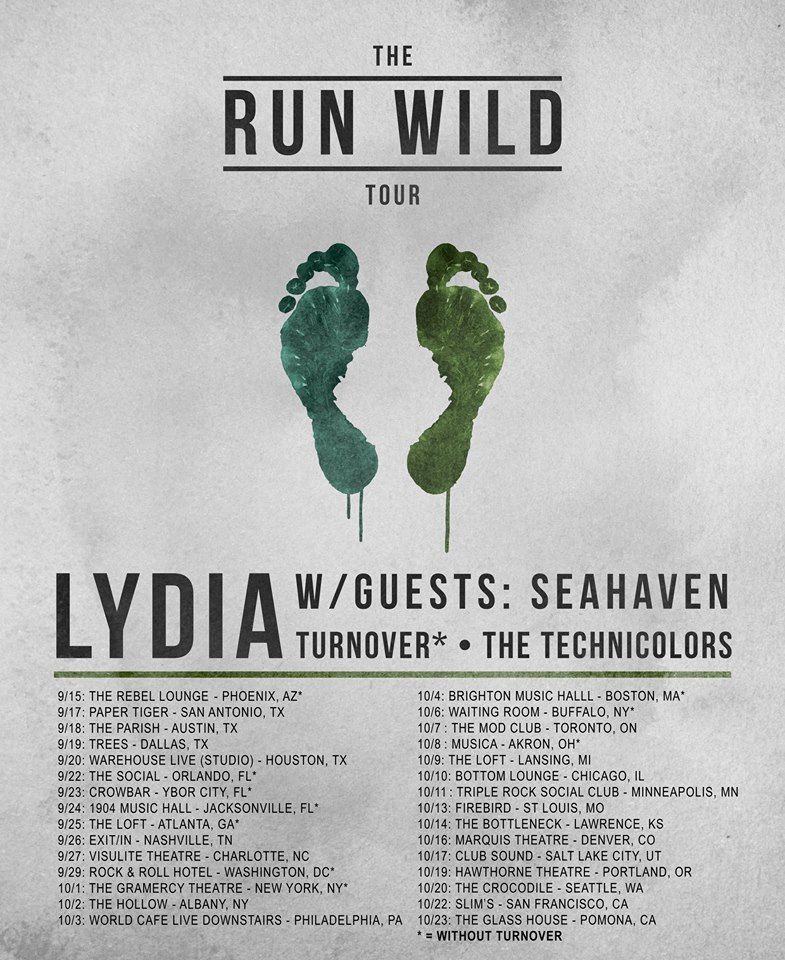 Lydia- The Run WIld Tour