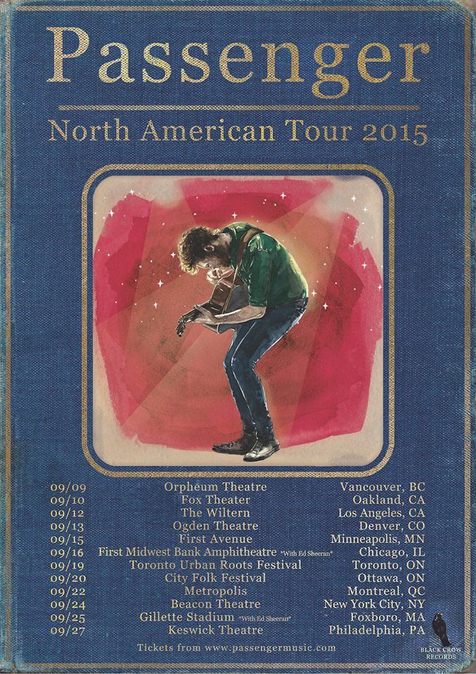 Passenger-North-American-Tour-poster
