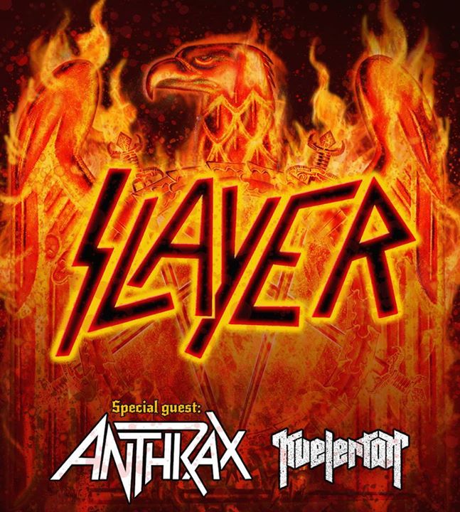 Slayer - European Tour 2015 - Tour Poster