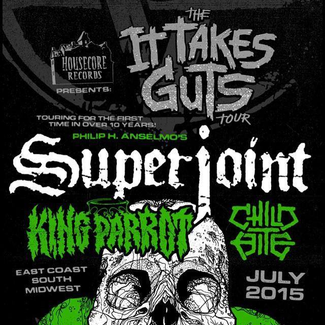 Superjoint - The It Takes Guts Tour - poster