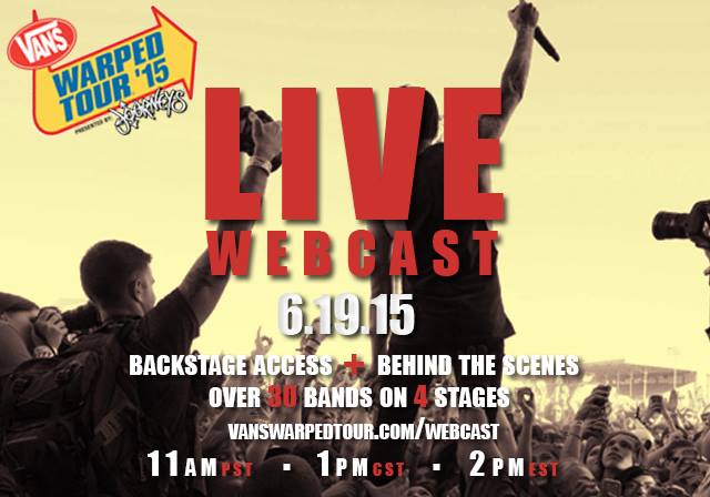 Warped Tour - Live Webcast 2015 - poster