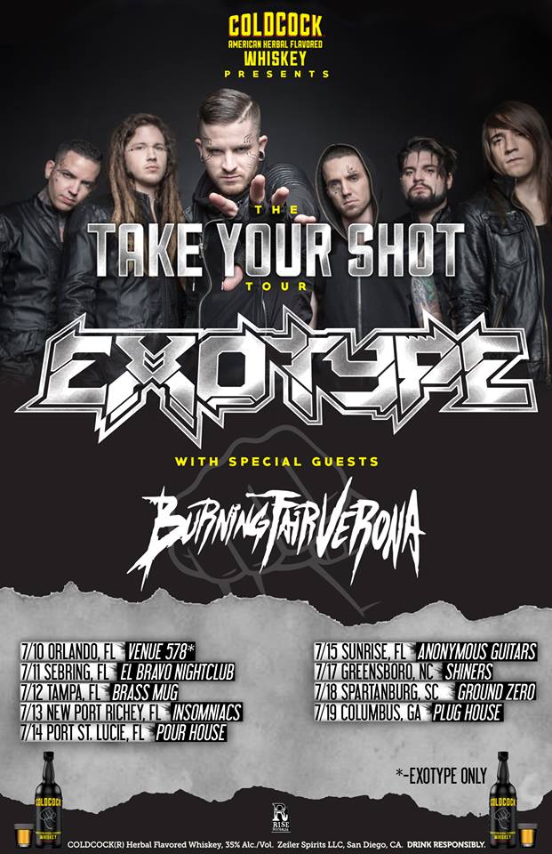 Exotype - Take Your Shot Tour - poster