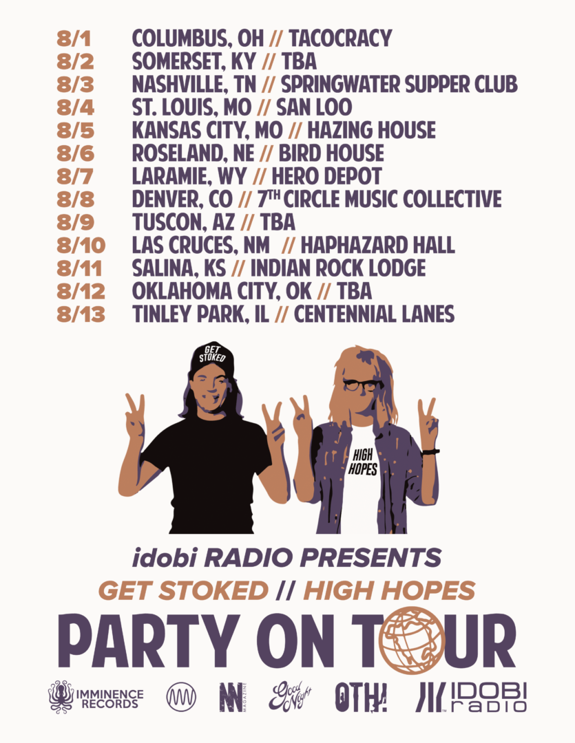 Get Stoked - Party on Tour - Poster