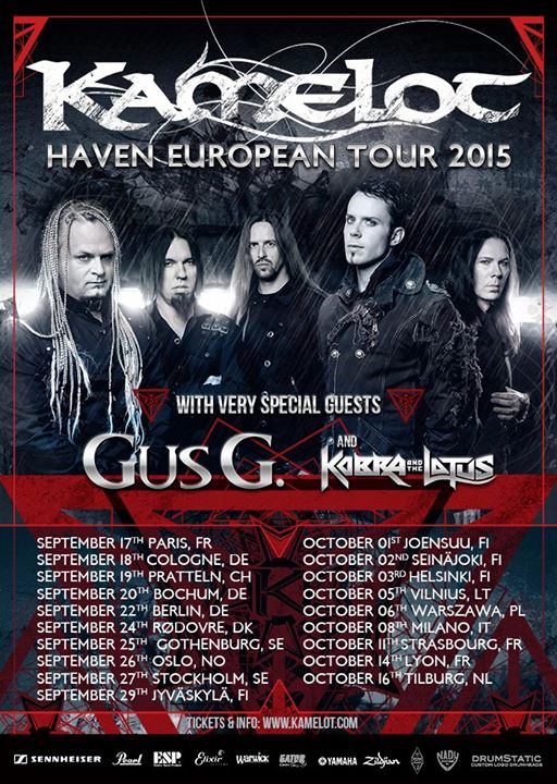 Kamelot - Haven European Tour