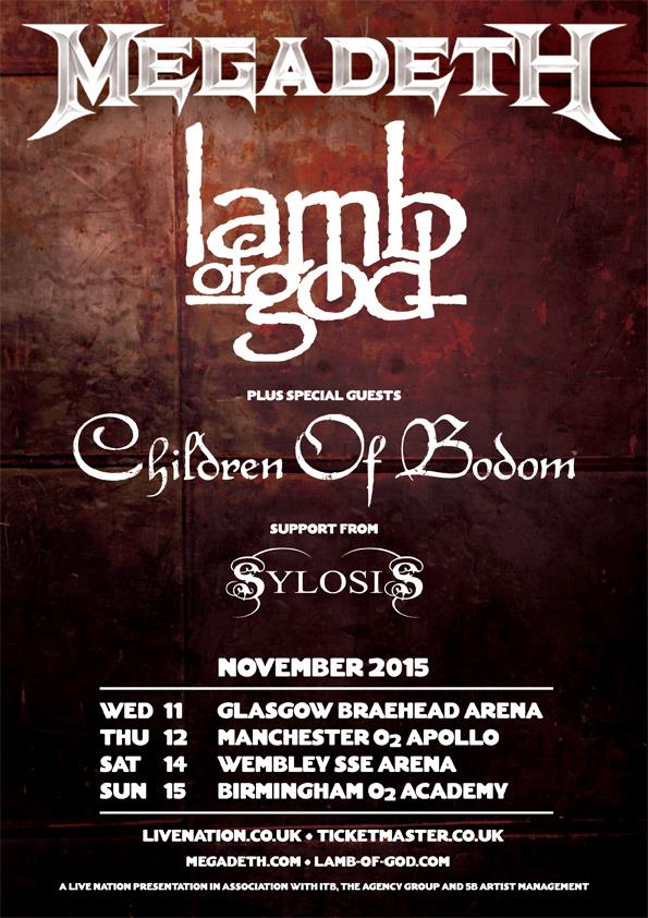 Megadeth_Lamb of God_Tour_Poster