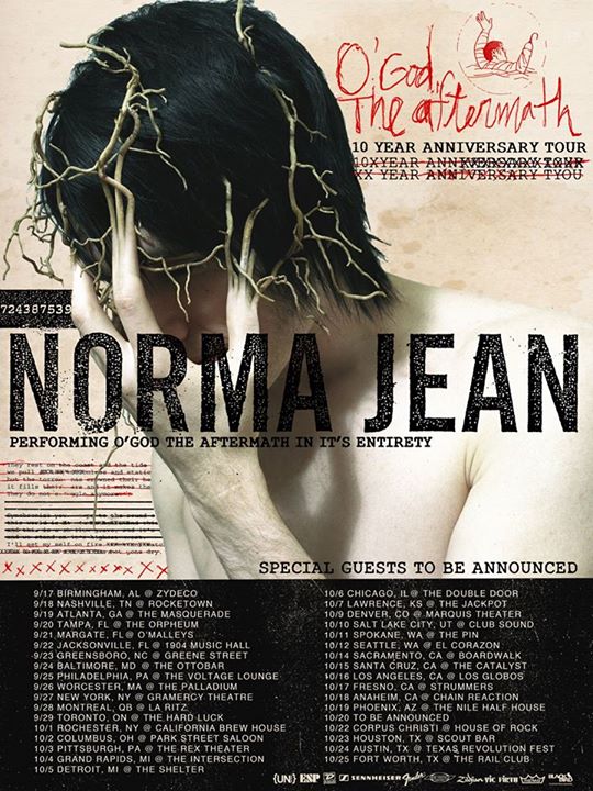 Norma Jean - 20th Anniversary Tour