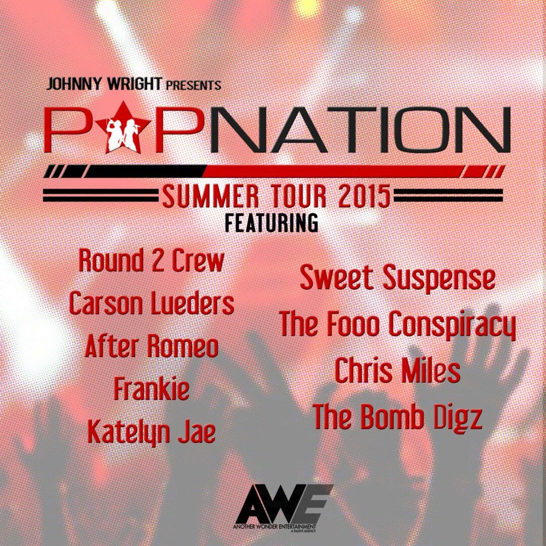 Pop Nation Tour - poster