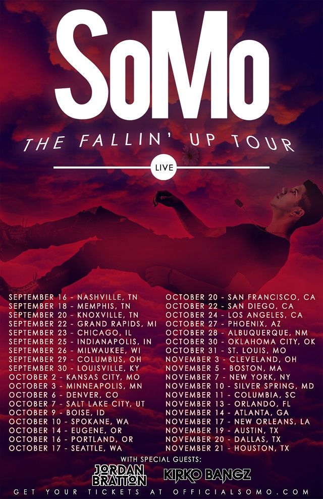 SoMo - Fallin Up Tour - poster new