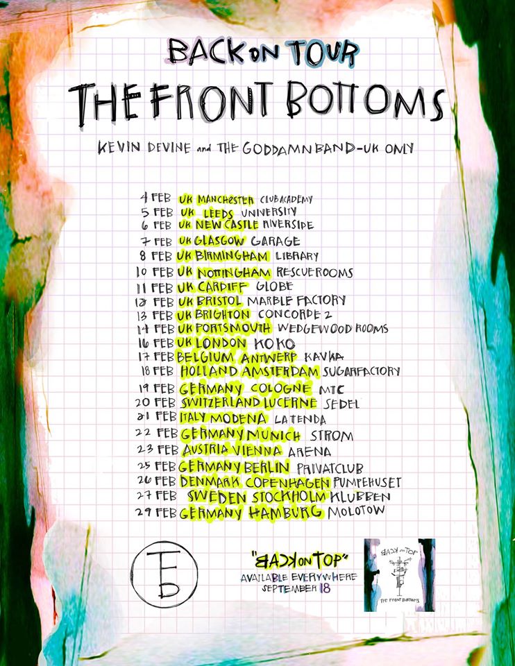 The Front Bottoms - European Tour