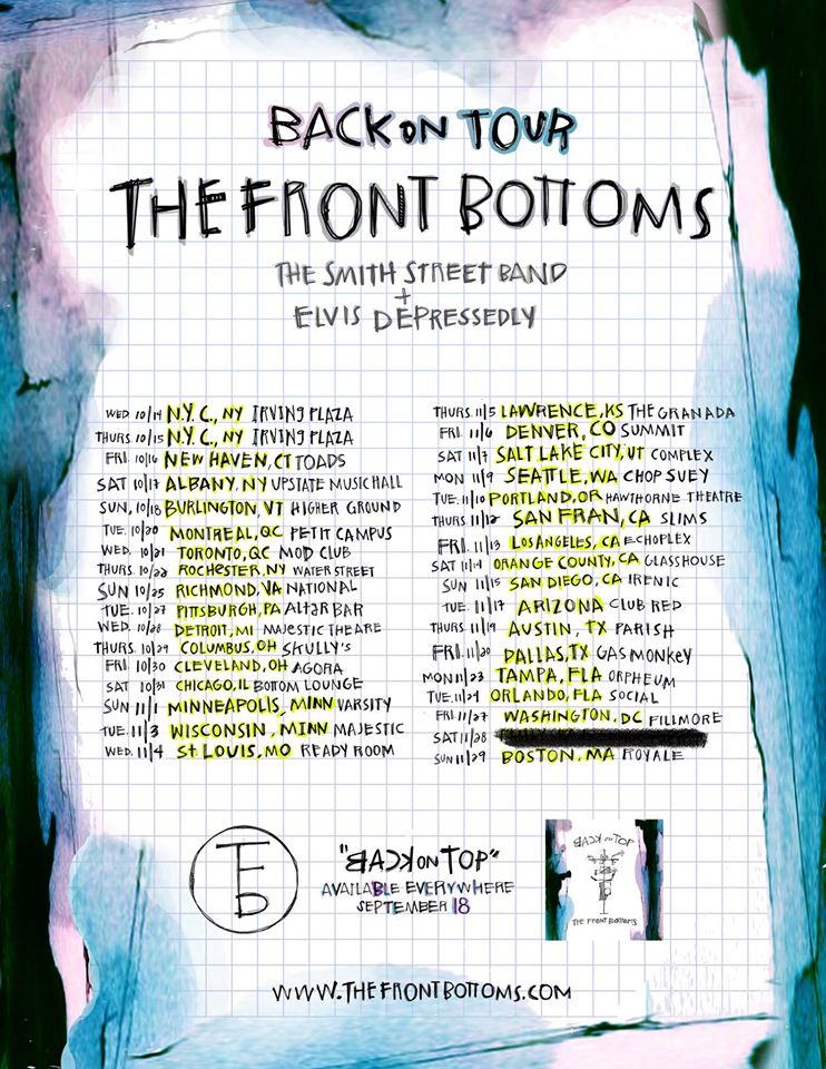 The Front Bottoms - North American Tour