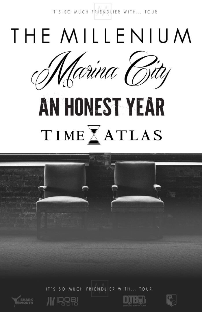 The Millenium - It's So Much Friendlier With Tour - poster