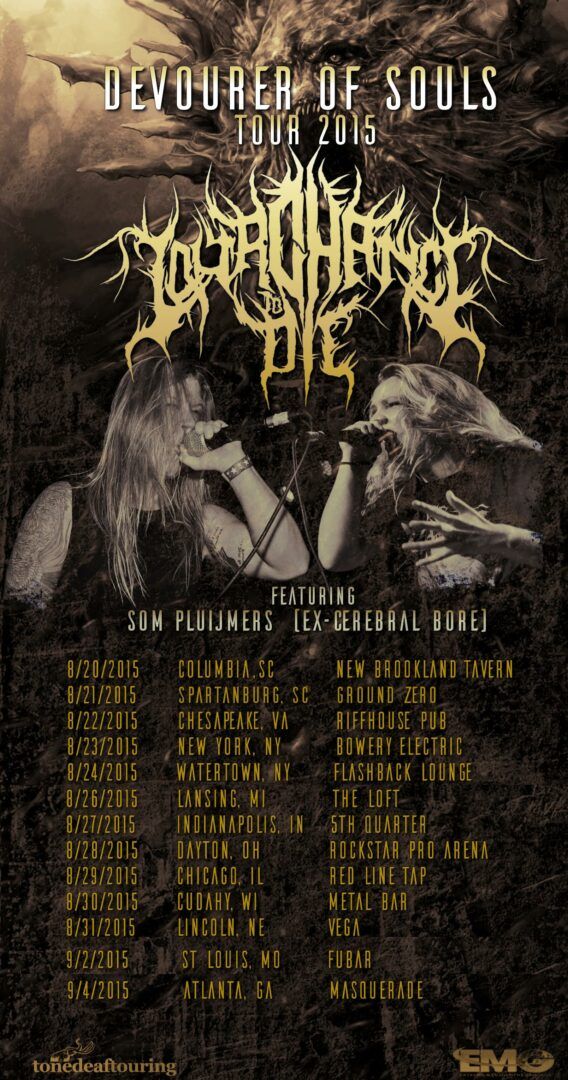 Your Chance to Die - Devourer of Souls Tour - Poster