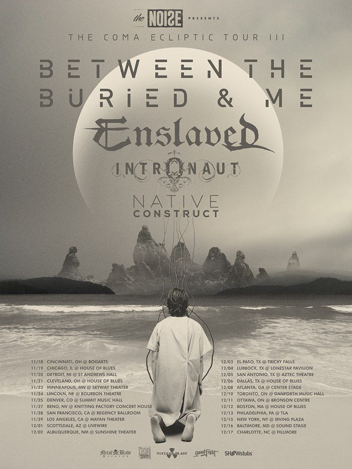 BEtween-The-Buried-And-Me-Coma-Ecliptic-tour-poster