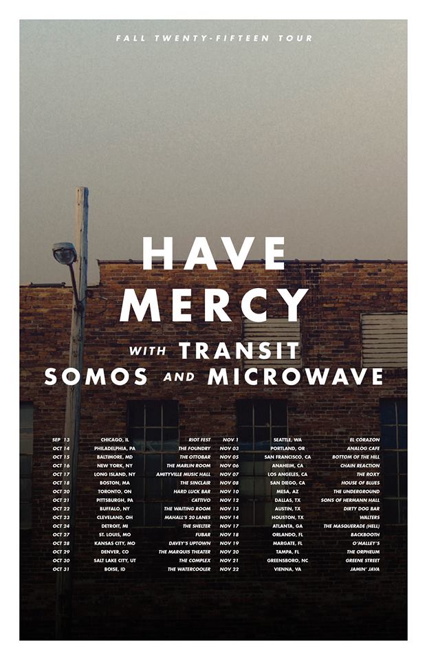 Have Mercy - Fall Headlining Tour
