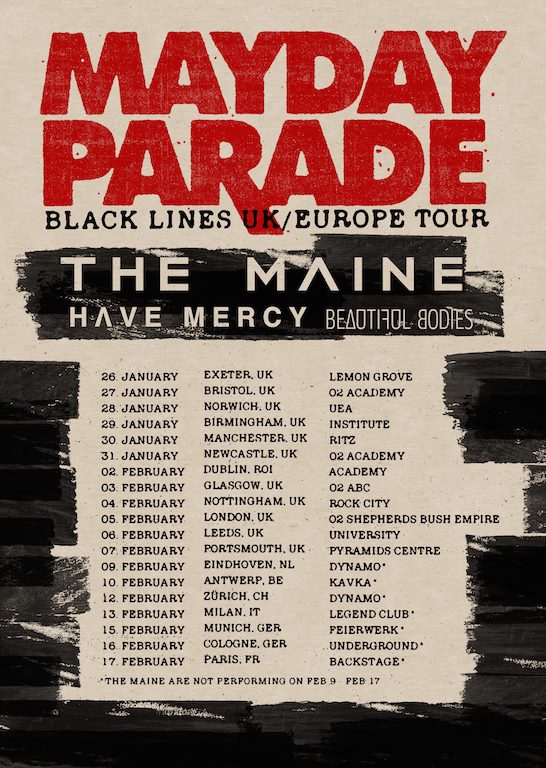 Mayday-Parade-Black-Lines-UK-Europe-Tour-poster