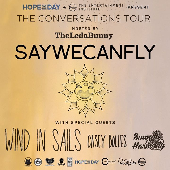 SayWeCanFly - Conversations Tour - 2015 Tour Poster