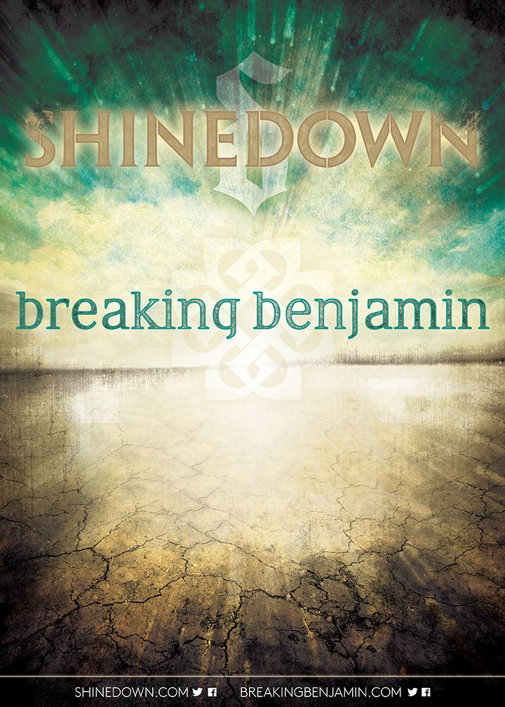 Shinedown-Breaking-Benjamin-Coheadlining-Tour-poster