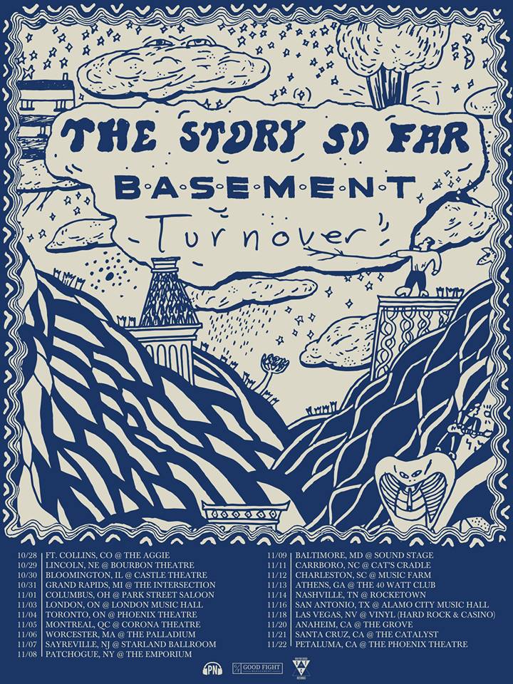 The Story Sp Far - Tour w:Basement, Turnover