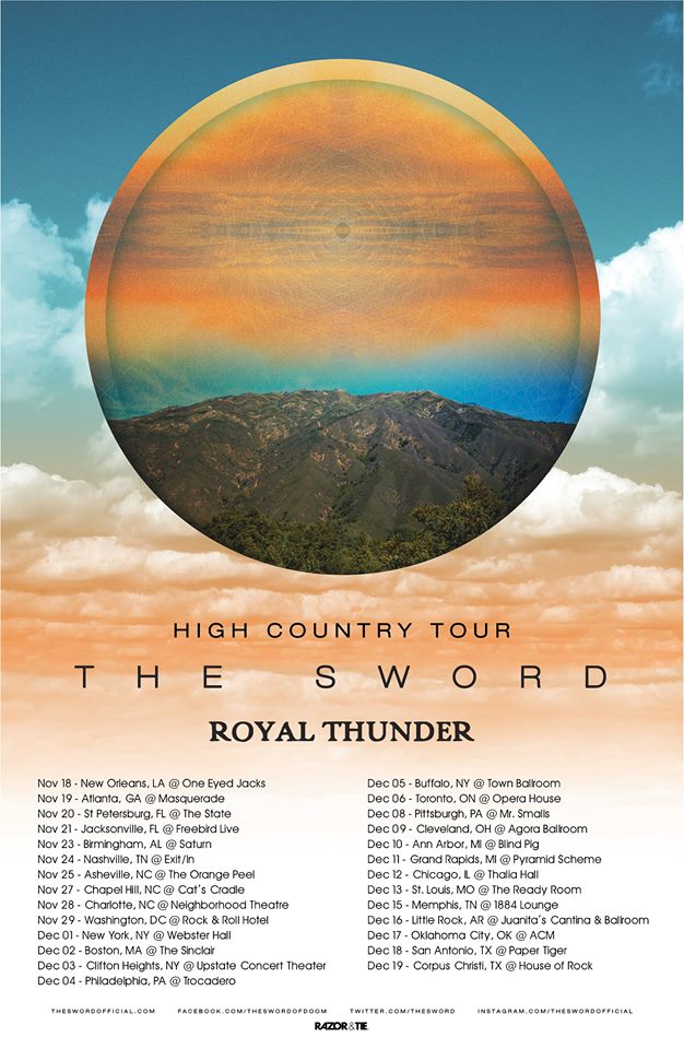 The Sword - Leg 2 of North American Tour - poster