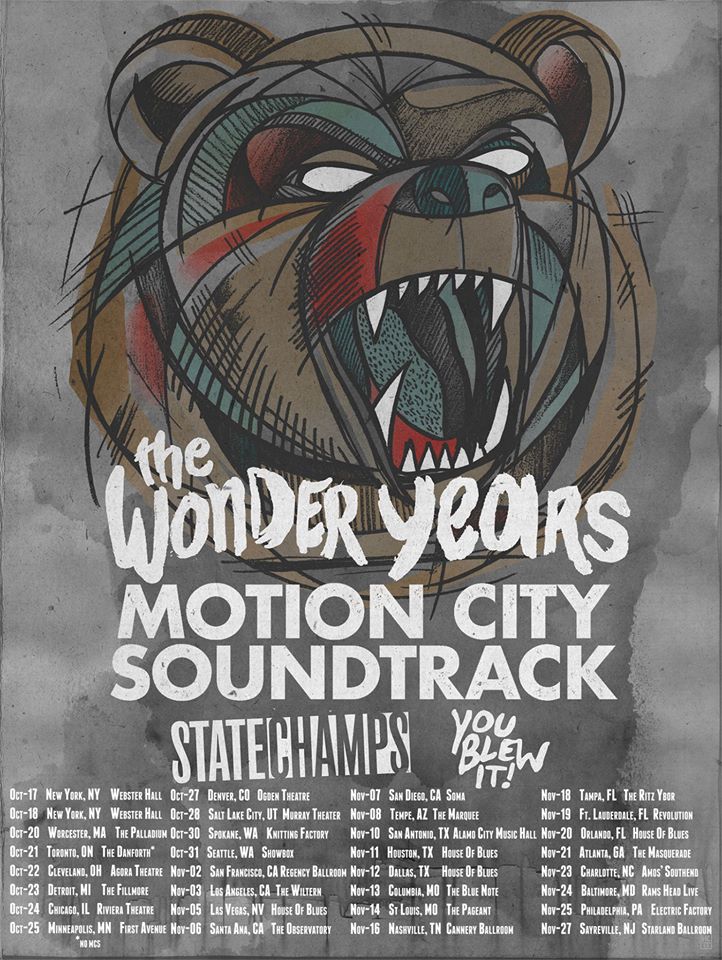 The Wonder Years - Fall Tour