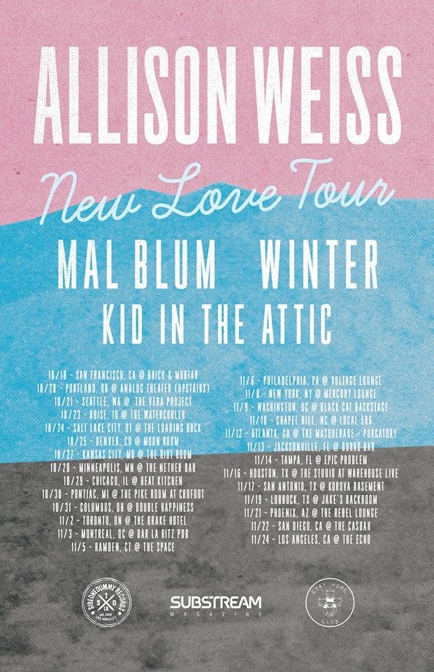 Allison Weiss - Fall Headlining