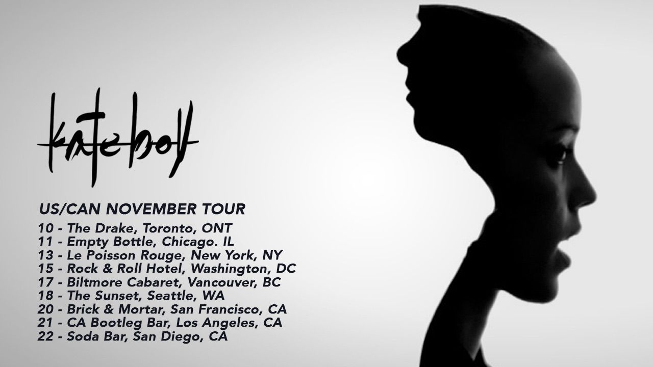 Kate Boy - North American Tour - 2015 Tour Poster