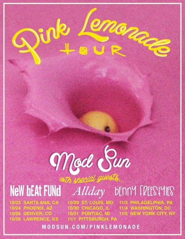 Modsun-Pink-Lemonade-Tour-poster