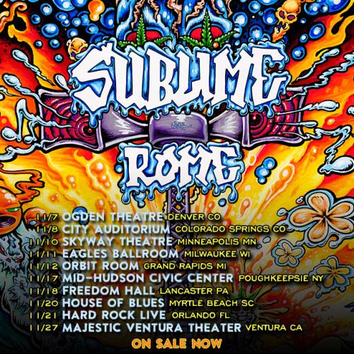 Sublime With Rome - U.S. Fall Tour 2015 - poster