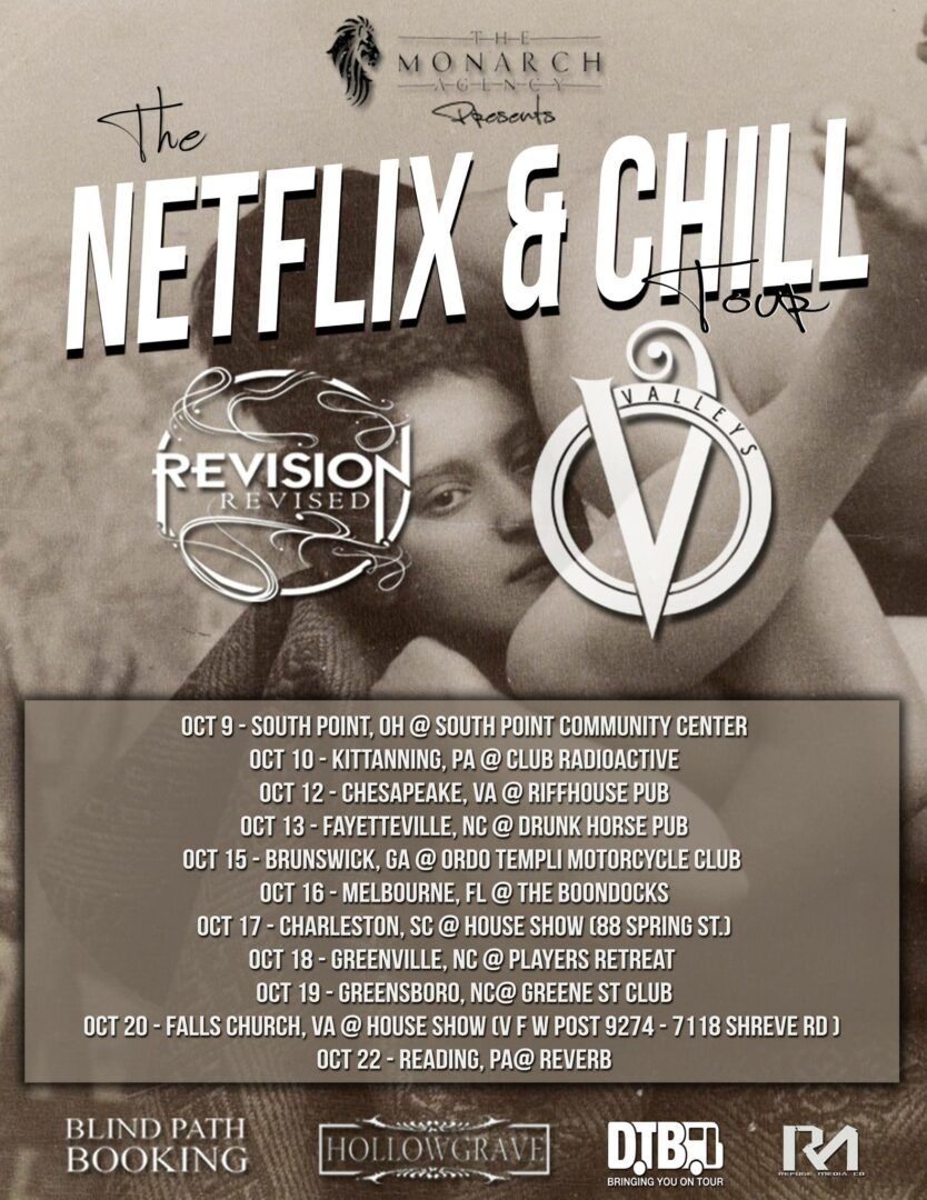 Valleys - Netflix and Chill Tour - poster updated