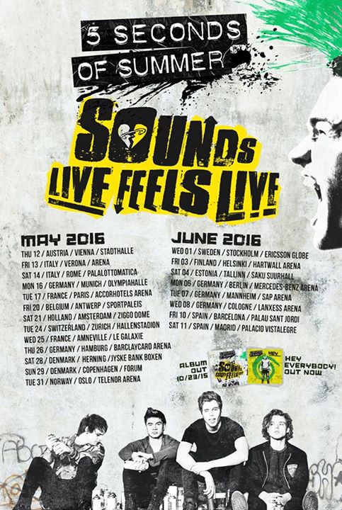 5 Seconds of Summer - Sounds Live Feels Live